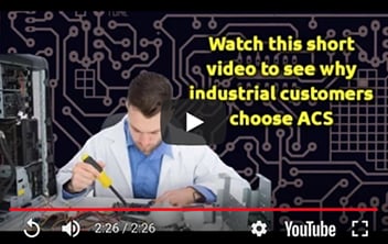 why industrial customers choose acs